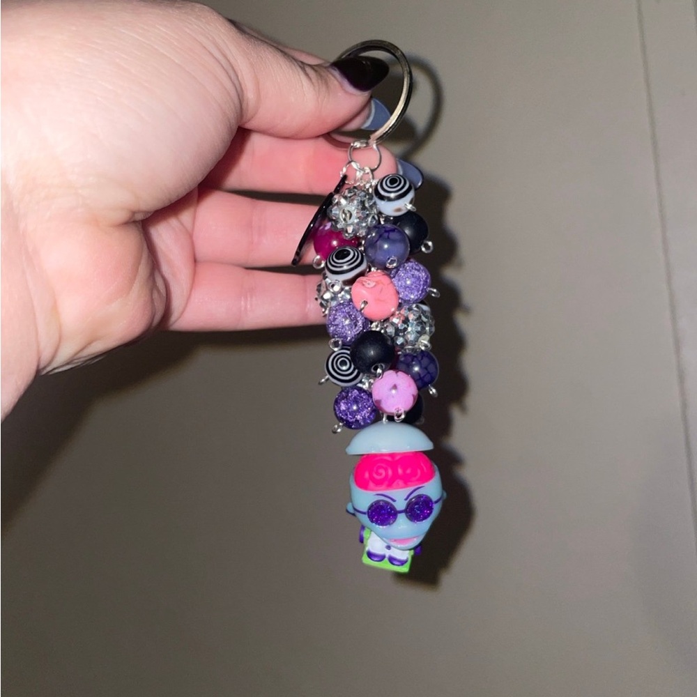 Disney Doorables nightmare before Christmas dr. Finkelstein beaded purse charm